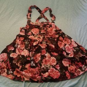Floral Overall Dress